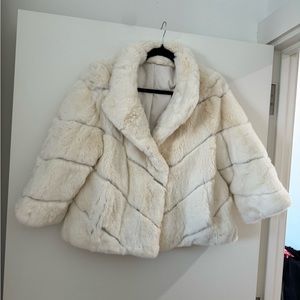 Cute fake fur jacket